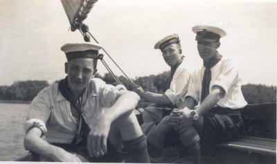 in boat
