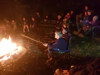 Camp fire