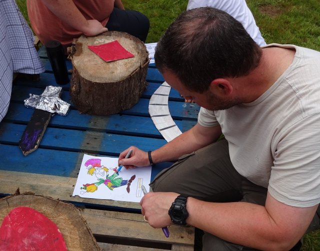 Nige colouring