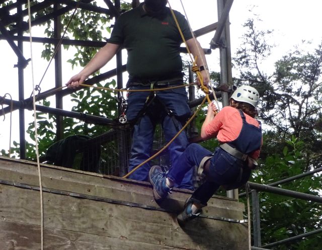 Abseiling
