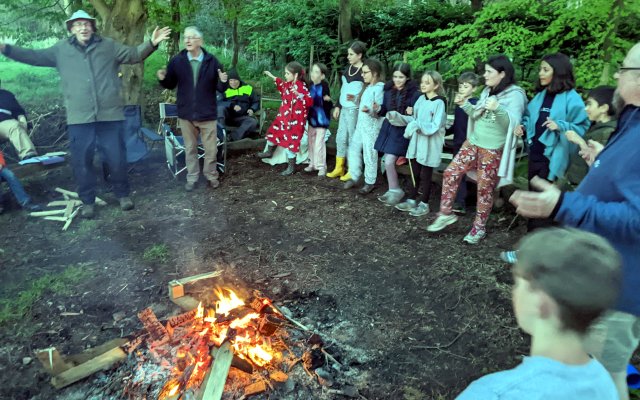 camp fire