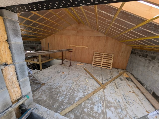 upstairs room