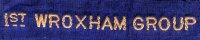 1st Wroxham
                      badge