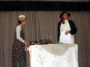 Shoemaker
and wife