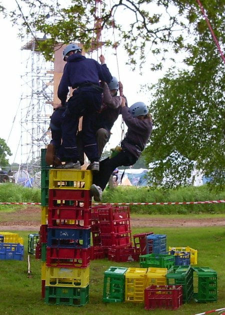 crate stacking
