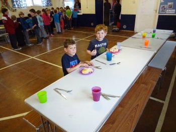 We have got our
lunch