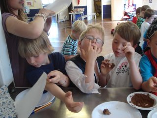 chocolate cannon balls